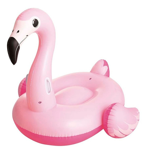 Imagem 1 de 3 de Boia Inflável Flamingo Grande Piscina Até 90kg  - Mor