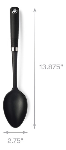 Cuchara Para Servir Antiadherente Negra Utensilios De Cocina