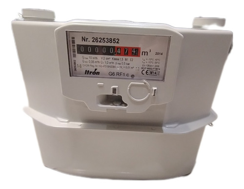 Medidor Itron G6 Gas Lp, Natural. .5 Bar 10m3