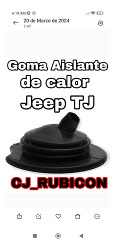 Coma Palanca Jeep Wrangler Tj