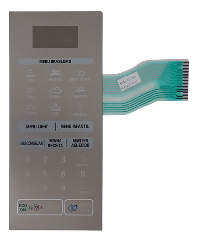 Membrana / Painel Frontal Ms3049l Ms3059l Micro-ondas LG