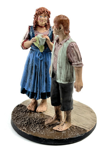 O Senhor Dos Anéis Miniaturas - Ed.37 - Sam E Rosinha
