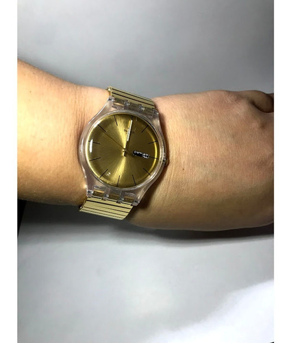 Relógio Swatch Dazzling Light - Suok702b
