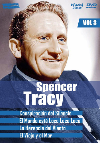 Spencer Tracy Vol.3 (4 Discos) Dvd