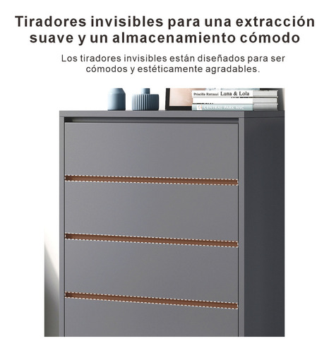 Cajonera Cómoda Con 3 Anchos Moderna Mesa De Noche