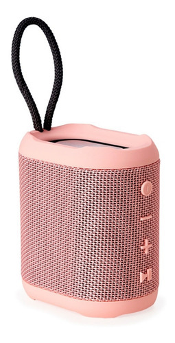 Caixa De Som Banheiro Prova Dágua Radio Fm Bluetooth Cores Cor Rosa