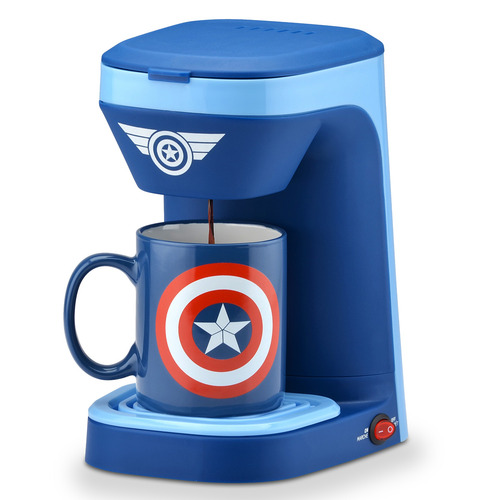 Cafetera De 1 Servicio Capitán América Marvel