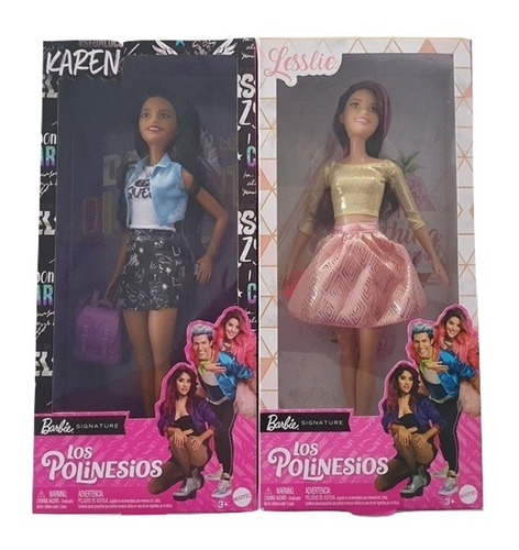 Barbie Polinesios Karen Y Lesslie Mattel Original Nuevas