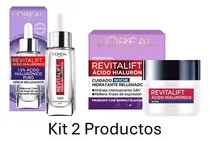 Comprar Kit Ácido Hialurónico L'oréal Sérum Rostro + Crema De Noche