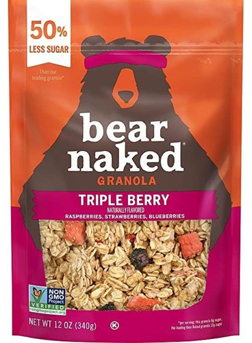 Bear Naked Fit Granola Cereal, Vegano, Aperitivos D.