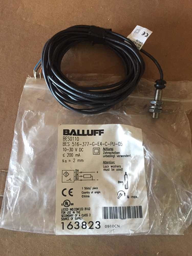 Sensor Indutivo Balluff Bes-516-377-g-e4-c-pu-05 (8x30mm)