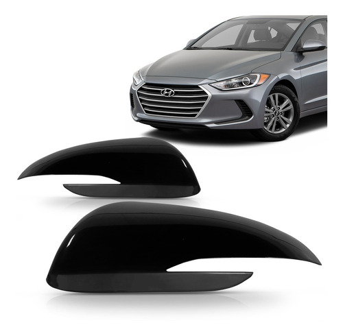 Par Capa Retrovisor Elantra 2017 2018