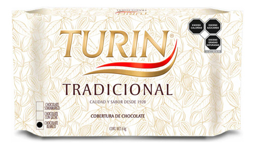 Marqueta Chocolate Blanco Turin 6 Kg