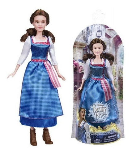 Muñeca Bella Y Bestia Disney Princesas Vestido Aldea Premium