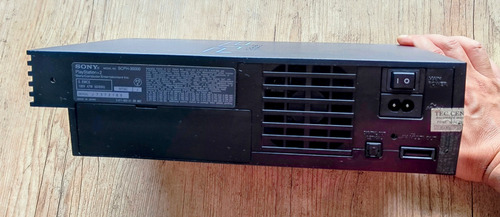 Playstation 2 Fat Desb. Mod 30000 Completo - Ler Descrição Preto (Usado)