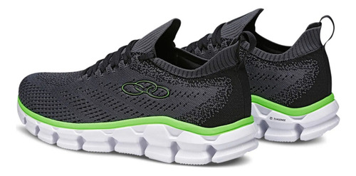 Zapatilla Hombre Cygnus Gris/verde Olympikus