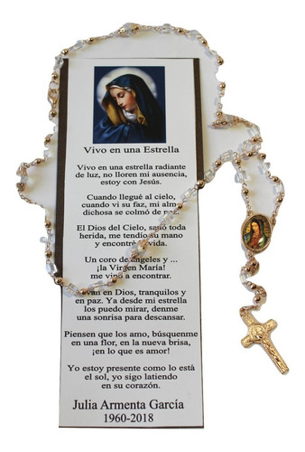 30 Recuerdos Aniversario Luctuoso, Rosario Virgen De Guadalu