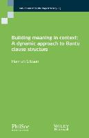 Libro Building Meaning In Context : A Dynamic Approach To...