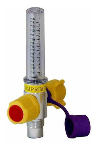 Fluxômetro 0 A 15 L/min Para Ar Comprimido (anvisa)