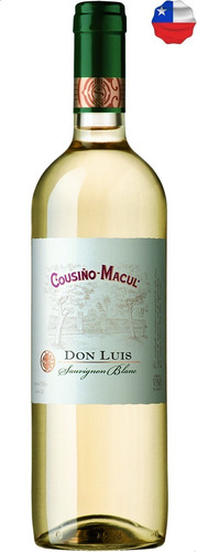 Vinho Chileno Cousiño Macul Don Luis Sauvignon Blanc 750 Ml