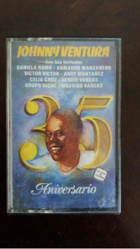 Cassette De Johnny Ventura 35 Aniversario (511