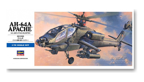 Hasegawa 00436 Ah 64 A Apache 1:72