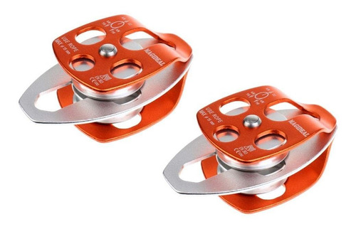 Shamjina 2 Piece Aluminum Pulley Turn Double