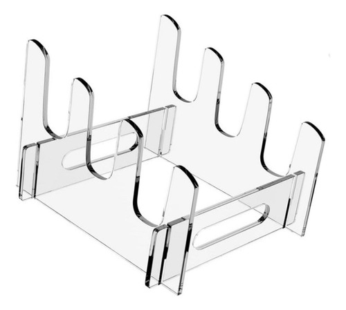 Soporte Para Platos, Estante Para Almacenamiento 3 Niveles