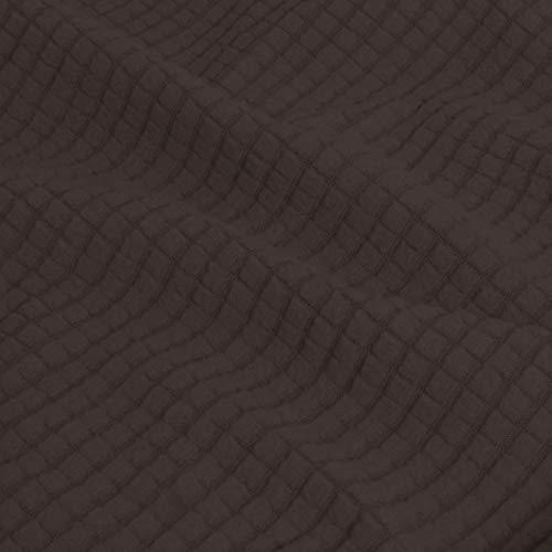 Funda Para Sofa Easy-going De 2 Piezas Elasticas Chocolate