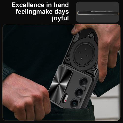 Funda Con Soporte Magnético Para Tecno Camon 40 Pro 4g