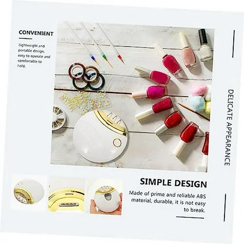 Set De Manicura Eléctrica Para Uñas Con Lima Automática