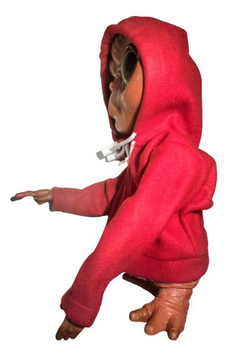 Muñeco E.t. El Extraterrestre Con Luz 30cm Excelente Calidad