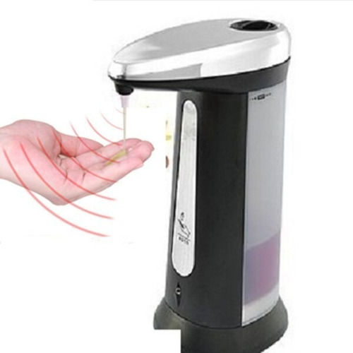 Imagen 1 de 6 de Dispensador Automático De 400 Ml Para Gel O Jabón