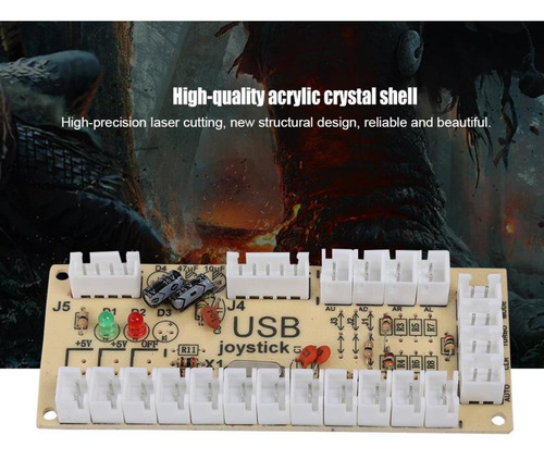 Controlador De Botón De Codificador Usb Arcade P/raspberry
