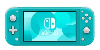 Nintendo Switch Lite 32gb Turquesa Animal Crossing Edition