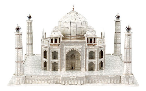Imagen 6 de 7 de Puzzle 3d Mausoleo Taj Mahal De La India Original Natgeo