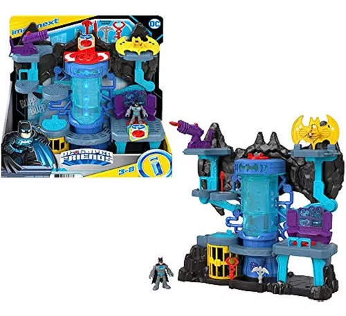 Imaginext DC Batcueva Bat Tech Casa de juguete +3 años