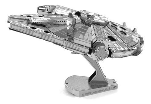 Rompecabezas Metal 3d Fascinations Millenium Falcon