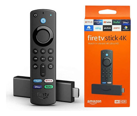 Amazon Fire Tv Stick 4k Ultra Hd Con Comando De Voz Alexa