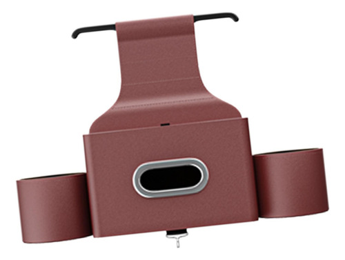 Contenedor De Almacenamiento Para Respaldo De Asiento, Rojo