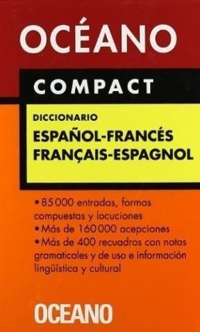 Libro Oceano Compact Diccionario Espa¤ol - Frances  Francais