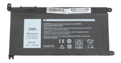 1batería P/ Dell Inspiron 15 5568 7368 7570 Wdx0r Probattery