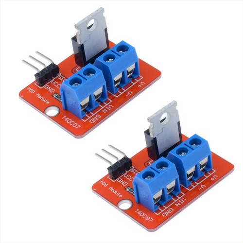 Modulo Controlador Mosfet Irf520, Arduino, Raspberry (2 Pcs)