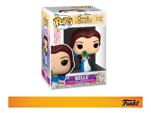 Funko Pop! Disney Bestia Y Bella Bella Con Espejo Vestido