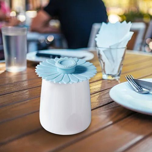 Tapa De Silicona Para Taza, Cubierta Creativa A Prueba De