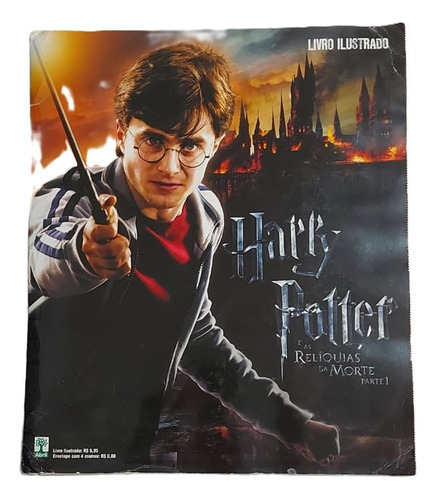 Album De Figurinhas Harry Potter Reliquias Da Morte Completo