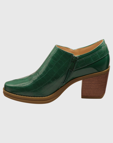 Botin Hebilla Verde