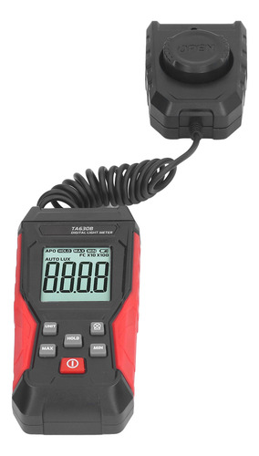 Iluminómetro Digital 200000lx, Medidor Automático De Alta Pr
