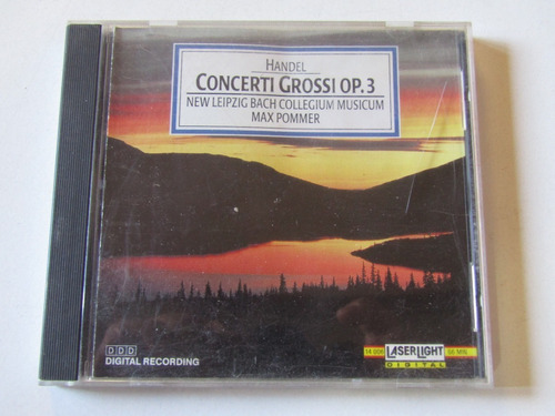 Cd Handel Concerti Grossi Op.3 Delta U.s.a. 1991 Impecable.