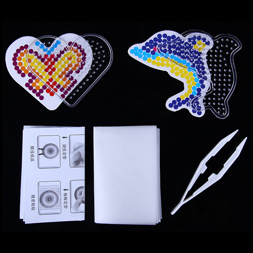 Perler Beads Pixel Art Project Con Papel De 20 Colores
